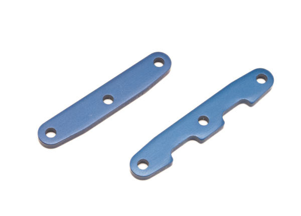 Traxxas 6823 Aluminum Bulkhead Front & Rear Tie Bar Set Blue