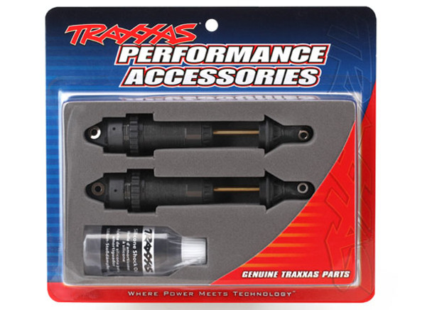 Traxxas 7462X Shocks GTR XX-Long Hard Anodized (2) Slash 4x4 & Stampede 4x4 Rear