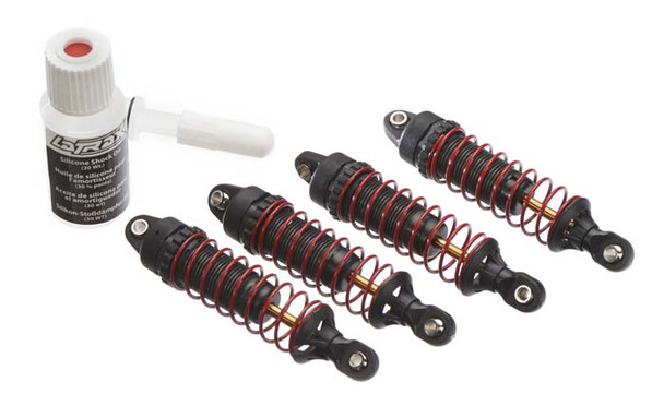 Traxxas 7665 LaTrax Teton Hard-Anodized GTR Shocks w/Springs