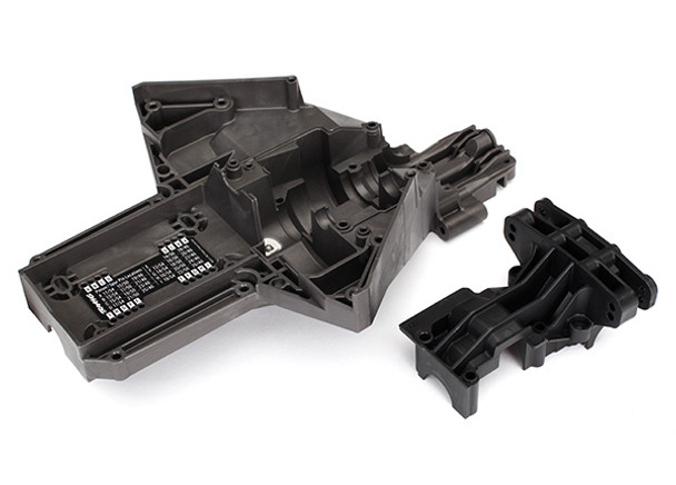 Traxxas 7727X Rear Upper / Lower Bulkhead : X-Maxx