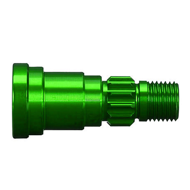Traxxas 7768G Aluminum Stub Axle Green Anodized (1) X-Maxx