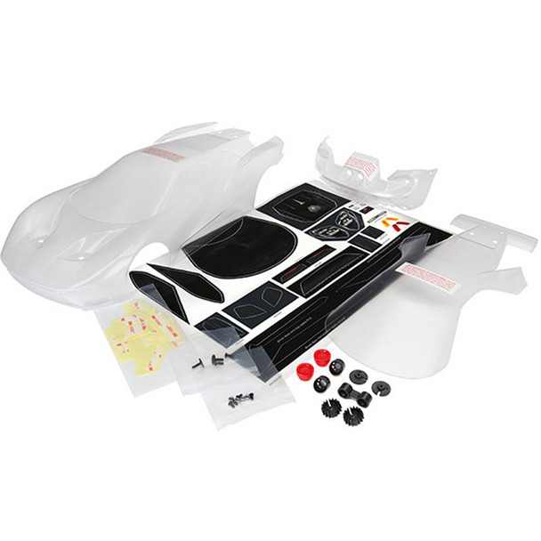 Traxxas 8311 4-Tec 2.0 Ford GT® Clear Body Requires Painting w/ Decal Sheet