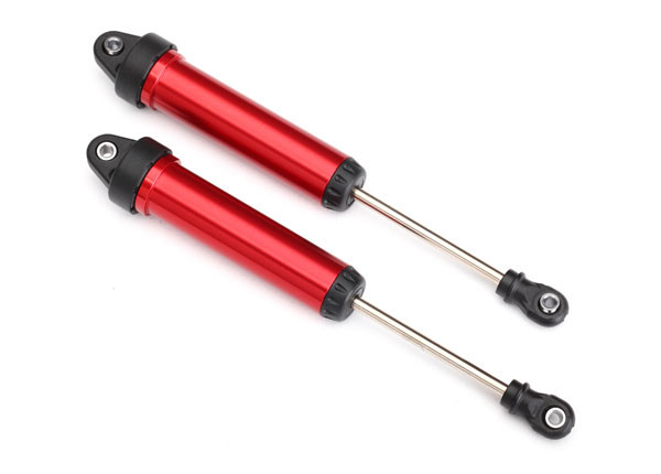 Traxxas 8451R Front Aluminum GTR Shocks 134mm Red (2) : Unlimited Desert Racer UDR