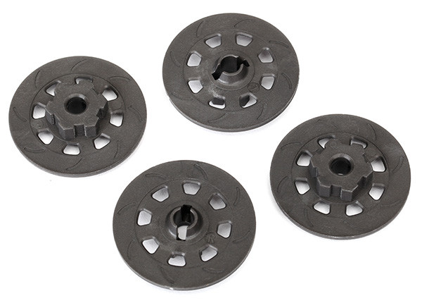 Traxxas 8569 Wheel Hubs Hex Disc Brake Rotors (4) : Unlimited Desert Racer UDR