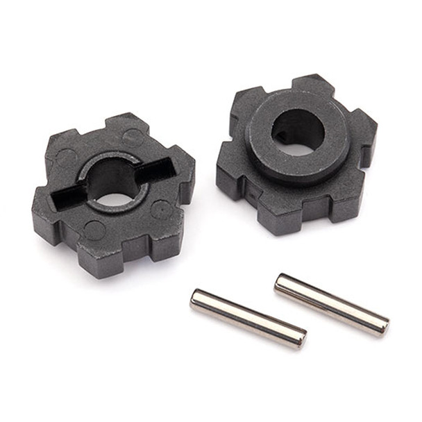 Traxxas 8956 Wheel Hubs Hex (2) / 2.5X12 Pins (2) : Maxx