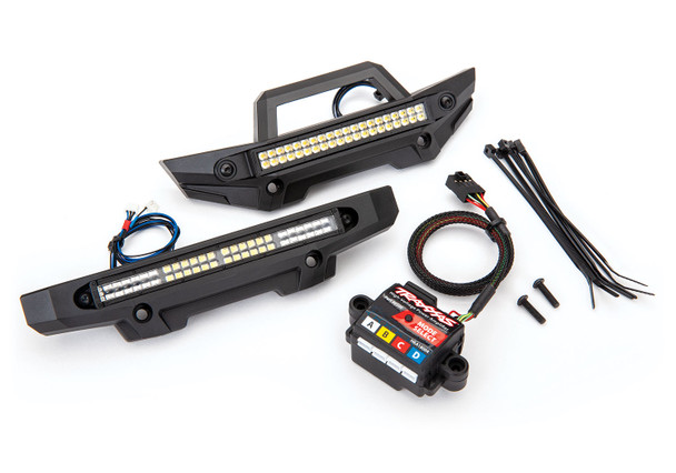 Traxxas 8990 Complete LED Light Kit w/ #6590 High-Voltage Power Amplifier : Maxx