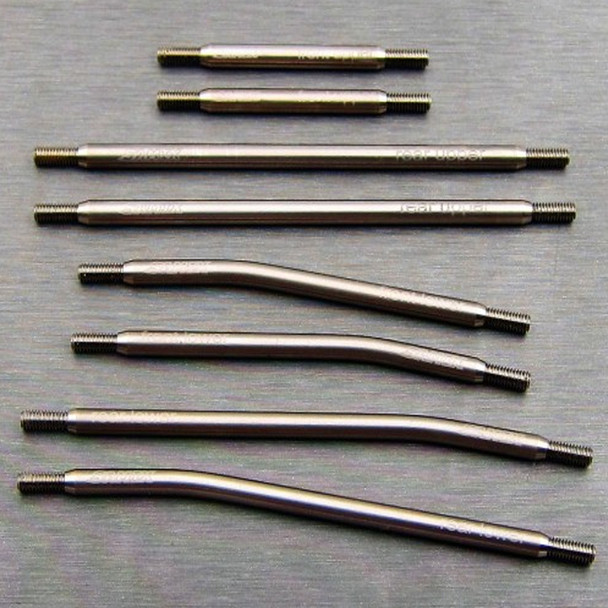 SAMIX TRX4-5025HS 312mm Titanium High Clearance Full Link Kit (8Pcs) : TRX4