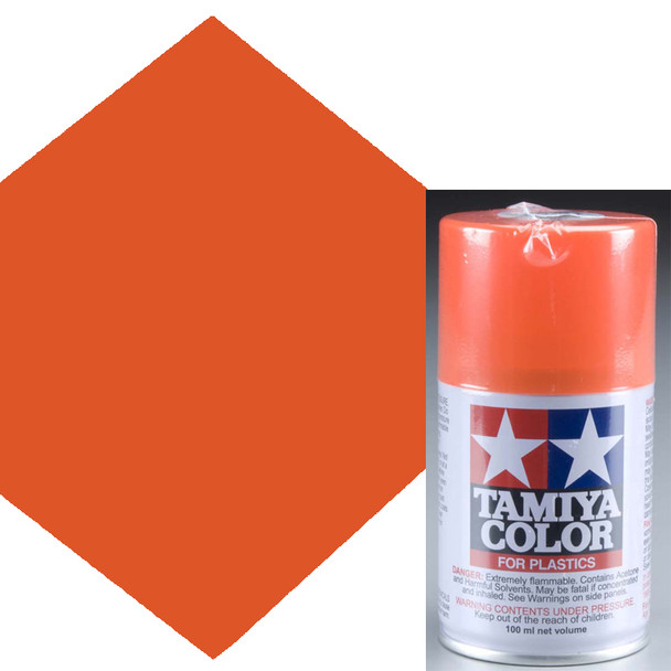 Tamiya TS-31 Bright Orange Lacquer Spray Paint 3 oz