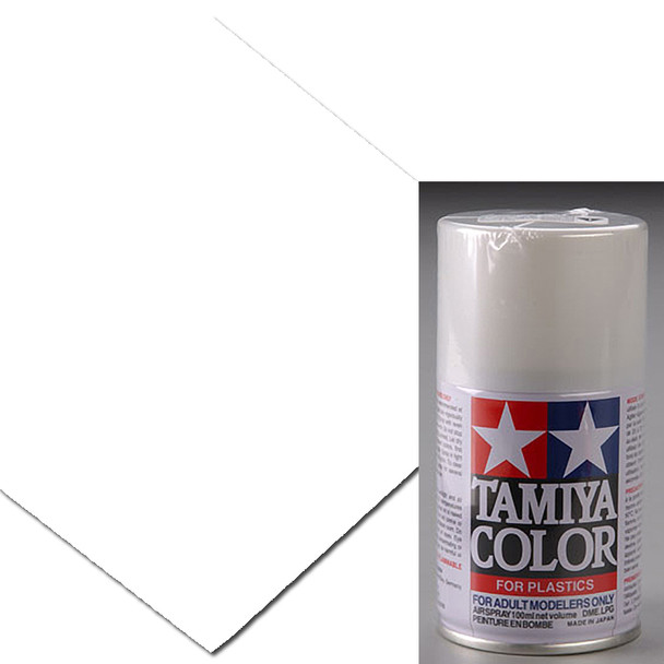 Tamiya TS-45 Pearl White Lacquer Spray Paint 3 oz