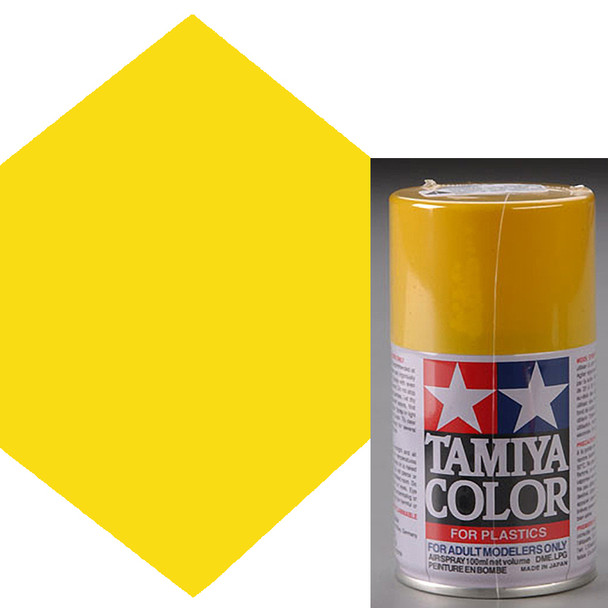 Tamiya TS-47 Chrome Yellow Lacquer Spray Paint 3 oz