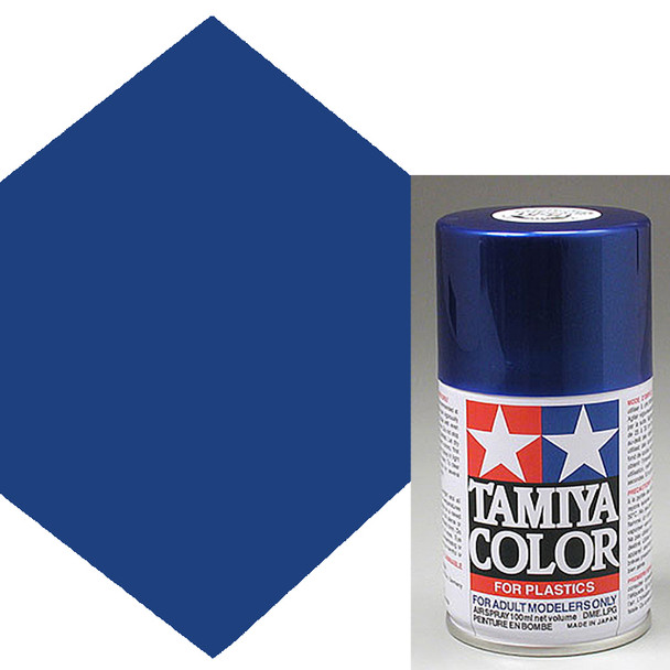 Tamiya TS-51 Telefonica Blue Lacquer Spray Paint 3 oz