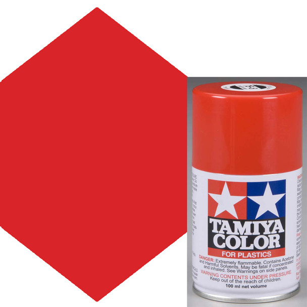 Tamiya TS-8 Italian Red Lacquer Spray Paint 3 oz