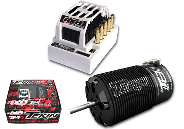 Tekin TT2328 1/8 RX8 GEN2 Brushless ESC/Motor Combo 4038 Motor 1550kV