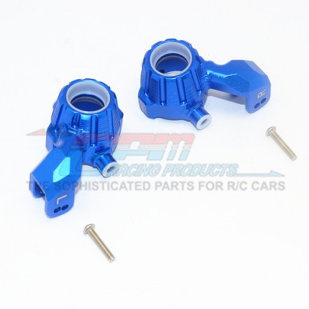 GPM Racing Aluminum Front Knuckle Arm Blue : Maxx Monster Truck