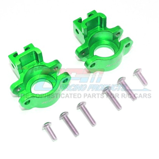 GPM Racing Aluminum Rear Axle Hub Green : Unlimited Desert Racer