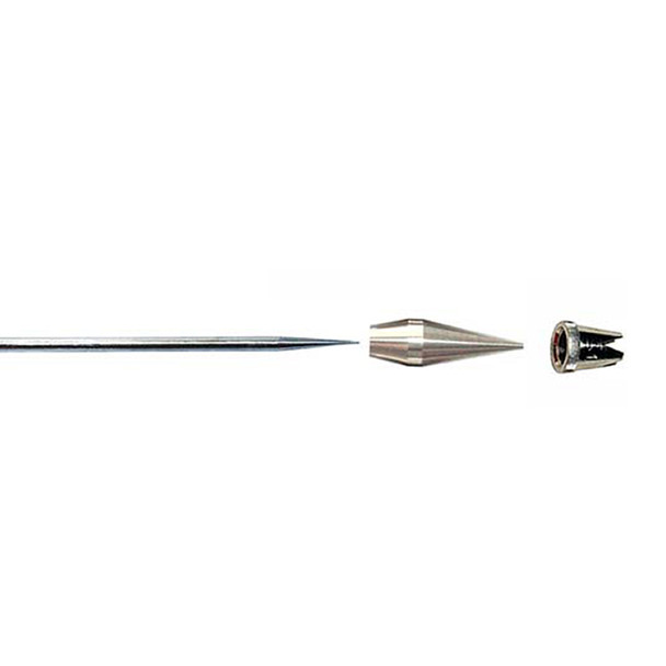 Paasche VLM-1 Tip Needle & Aircap Old Style Size 1 Multiple Head: VL Series Airbrushes