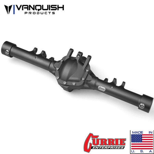 Vanquish Products Currie RockJock SCX10 II Rear Axle Grey Anodized