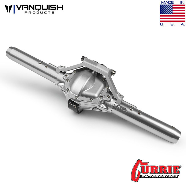Vanquish Currie Rockjock XR10 Rear Axle Clear Anodized VPS07565 Custom Vehicles