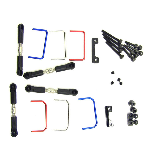Hot Racing Full Sway Bar Kit Includes Front and Rear : 1/16 E-Revo VXL