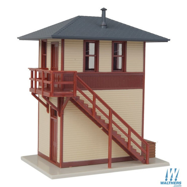 Walthers Trainline 931-810 Trackside Signal Tower Assembled Building HO Scale