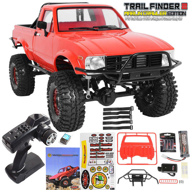 RC4WD Z-RTR0034 1/10 Marlin Crawlers Trail Finder 2 w/ Mojave II Body Set RTR