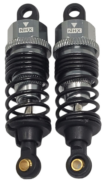 NHX Adjustable Alum Shocks for 1/10 RC Touring Car Titanium Color 2pc : 4-TEC / RS4