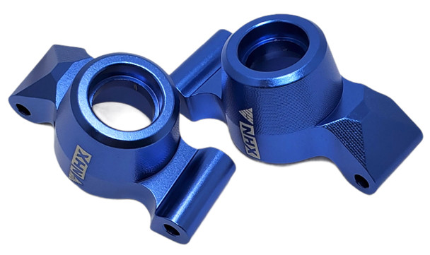 NHX Aluminum Rear Knuckle Hub Blue for Traxxas 1/10 MAXX