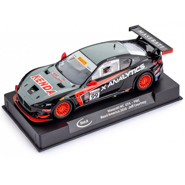 Slot It CA48a Maserati MC GT4 n.99 1st Watkins Glen 2018 1/32 Scale Slot Car