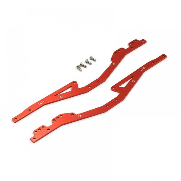 Yeah Racing KYMX-005RD Aluminum Chassis Frame Rails Red : Mini-Z 4x4 MX-01