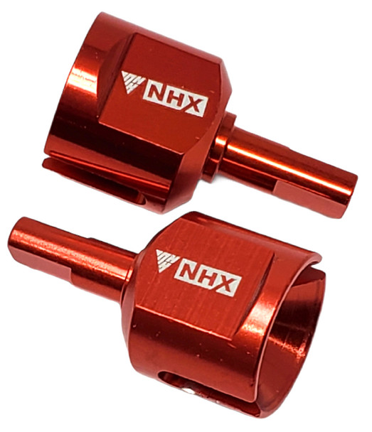 NHX Aluminum Drive Shaft Red: Tamiya TT01/ TT01E