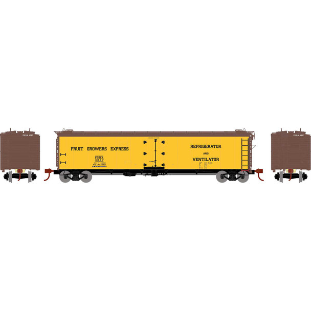Athearn ATH2378 50' Ice Bunker Reefer FOBX #4097 Freight Cars N Scale