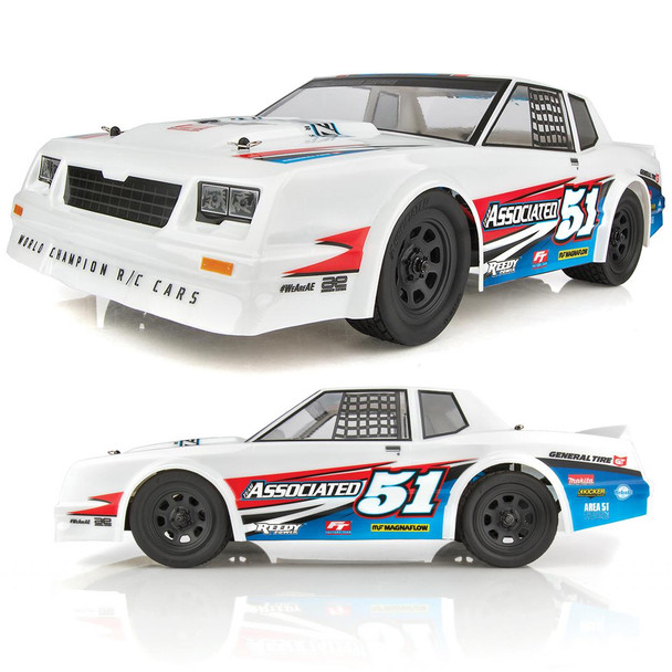 Associated 70030 1/10 SR10 Dirt Oval 2WD Brushless RTR Race Car