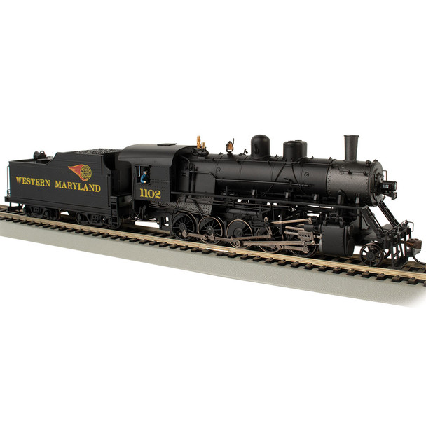 Bachmann 85404 Western Maryland #1102 DECAPOD Locomotive w/ DCC & WowSound 2-10-0 HO Scale