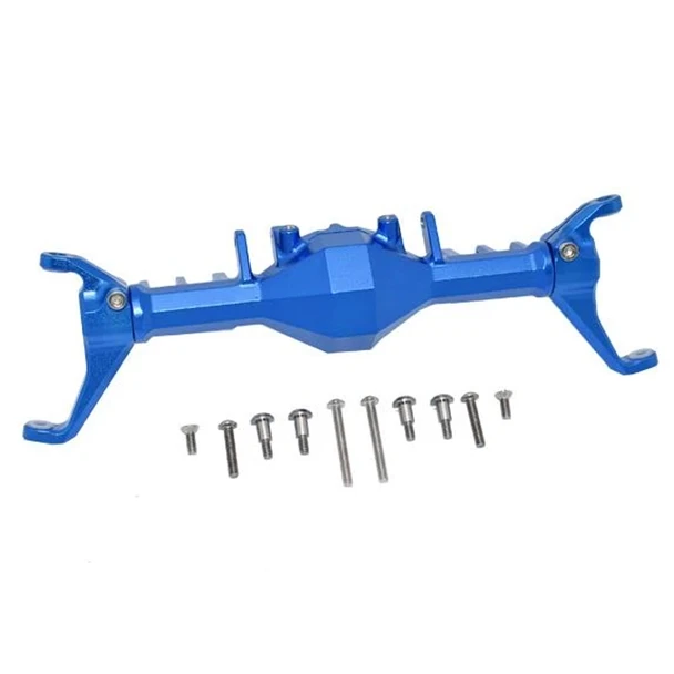 GPM Racing Aluminum Front Gear Box Blue : Axial Capra 1.9 UTB