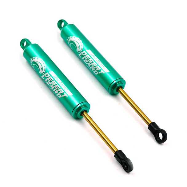 Yeah Racing 120mm Desert Lizard Two Stage Internal Shock Pair Green for Crawler