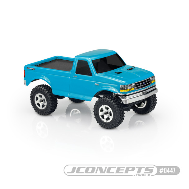 JConcepts 0447 1993 Ford F-150 Clear Body : Axial SCX24