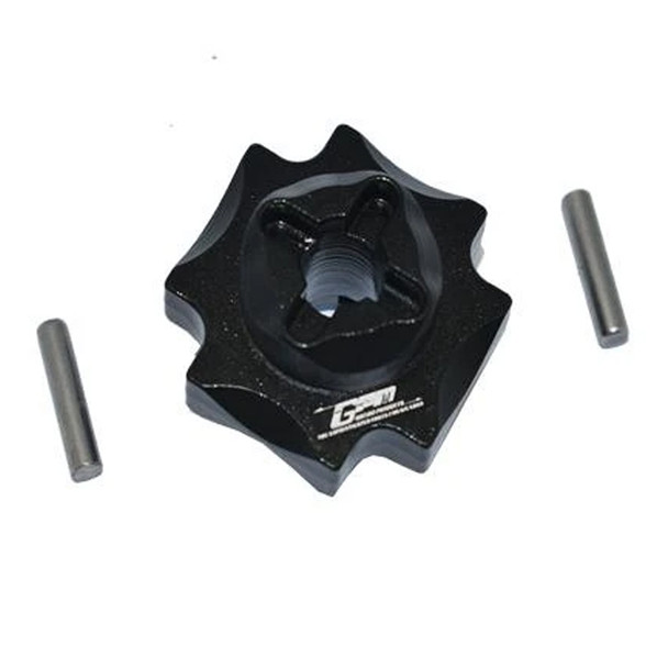GPM Racing Aluminum Center Differential Outputs Black : Losi 1/8 LMT Solid Axle GPM Racing Aluminum Center Differential Outputs Black : Losi 1/8 LMT Solid Axle