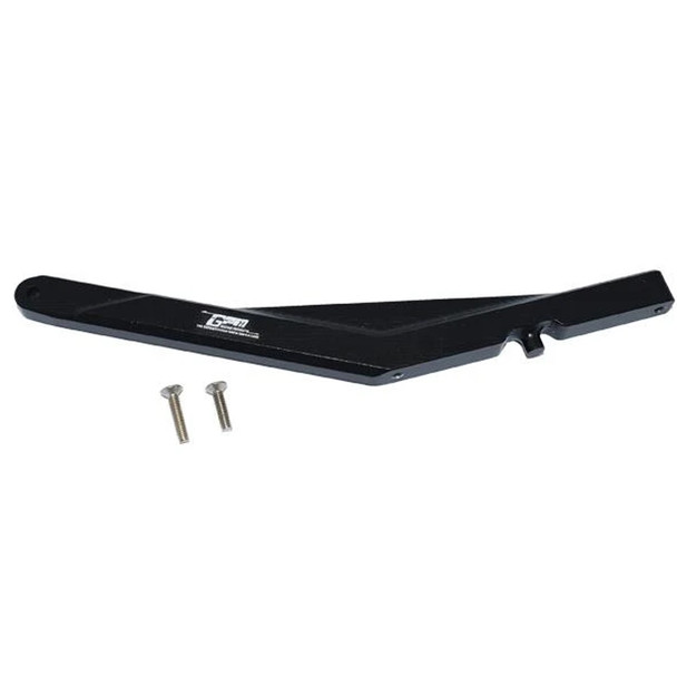 GPM Racing Aluminum Rear Chassis Brace Black : Losi 1/10 Lasernut U4