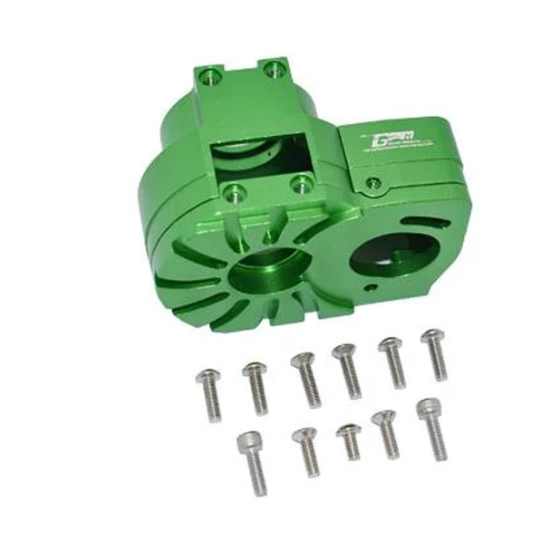 GPM Racing Aluminum Center Gearbox Green : Losi 1/10 Lasernut U4