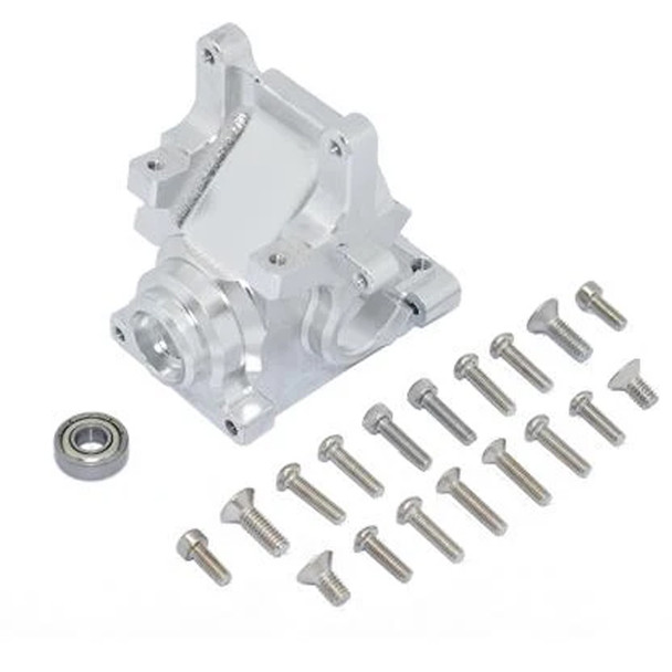 GPM Aluminum Front / Rear Gear Box Without Carrier Silver : 1/8 KRATON / TALION