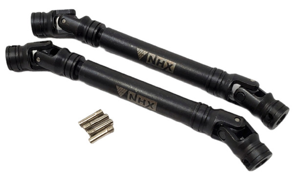 NHX Heavy Duty Metal Center Driveshaft CVD Set 2Pc : Axial SCX10 III