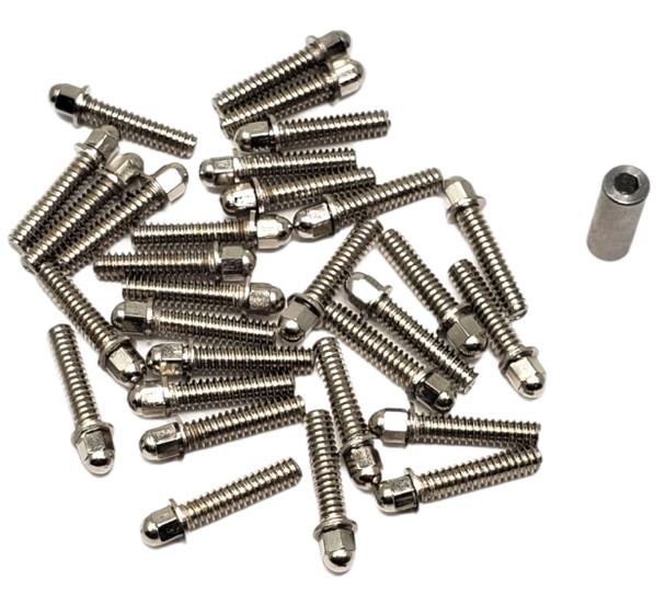 NHX 1/8 Thread M3 x 12mm Stainless Screw Kit : Beadlock Hub/Ring 30pc