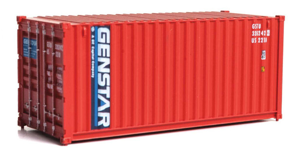 Walthers 20' Corrugated Container - Genstar HO Scale