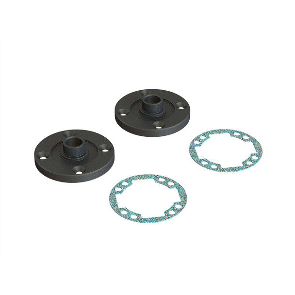 ARRMA  ARA310974 Metal Diff Cap Set : 8S BLX Kraton / Outcast