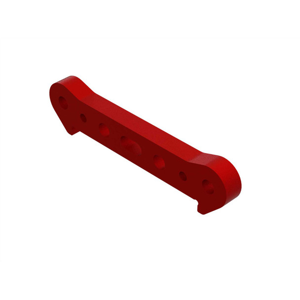ARRMA ARA330556 Aluminum Front Suspension Mount Red : 8S Kraton / Outcast