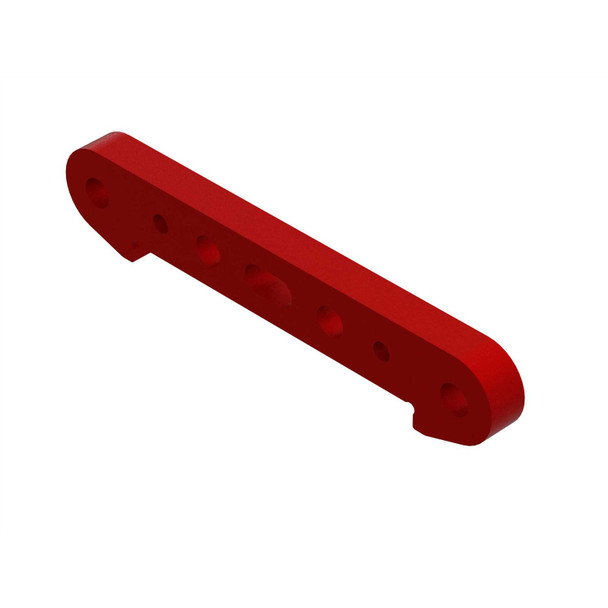 ARRMA ARA330557 Aluminum Rear Suspension Mount Red : 8S Kraton / Outcast