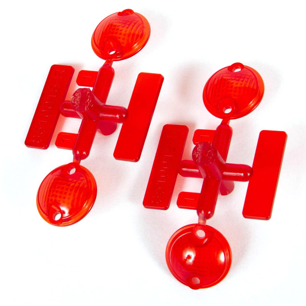 Axial AXI230013 Tail Light Lens Red (2 pcs) : SCX10 II UMG 6x6