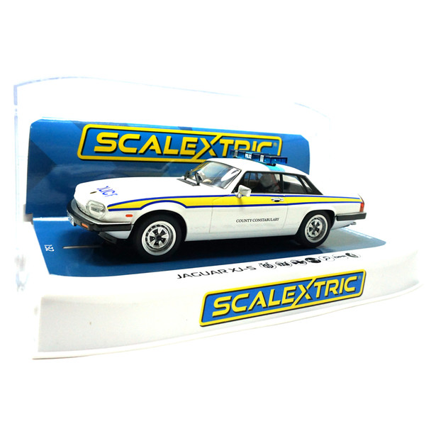 Scalextric C4224 Jaguar XJS - Police Edition 1/32 Slot Car