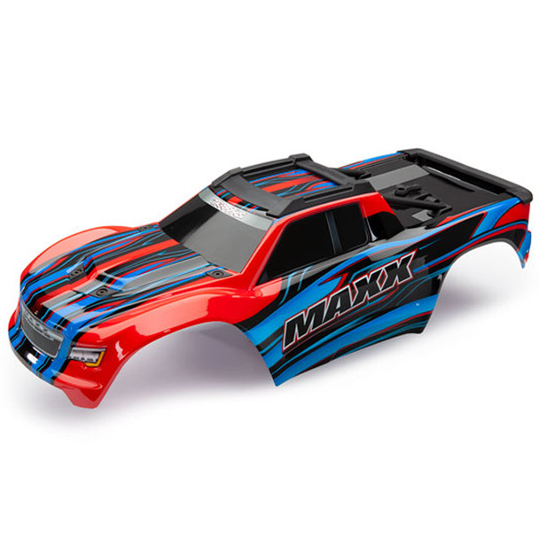 Traxxas 8911P Painted Body Red-X w/ Decal Sheet : Maxx