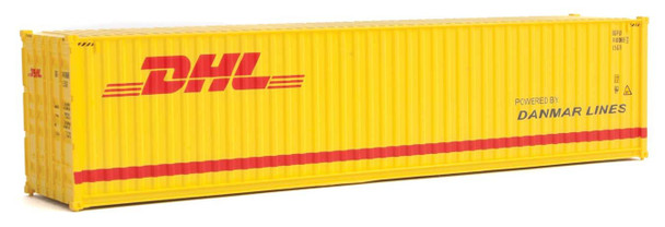 Walthers 40' Hi-Cube Corrugated-Side Container - DHL HO Scale